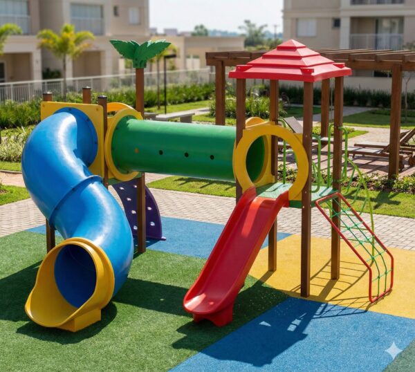 área de lazer em condomínio