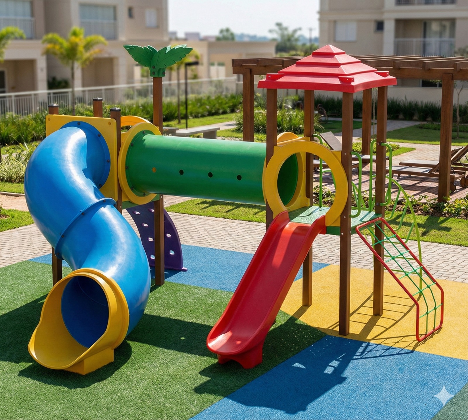 área de lazer em condomínio