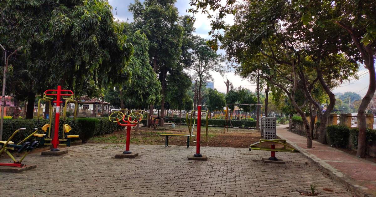 Reforma de praça pública