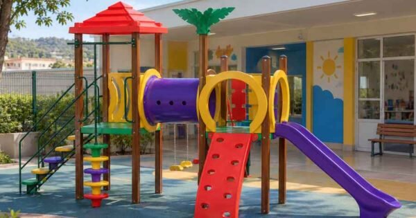playground infantil escolar