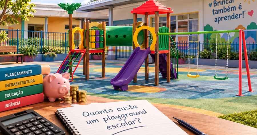 preço de playground escolar
